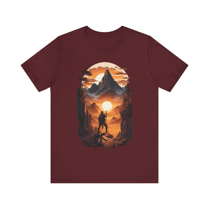 Adventure Hiking T-Shirt,  Hiking Design 01, Outdoors, Mountain Hike T-Shirt