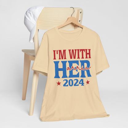 I'm With Her Harris 2024 T-Shirt, Politics, Vote, Election, Democrat