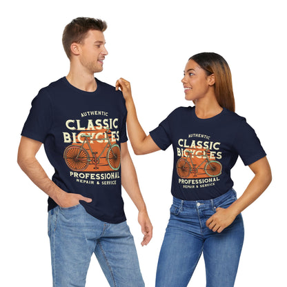 Classic Bicycles Parts and Repairs T-Shirt, Bike Repair, Bicycle T-Shirt