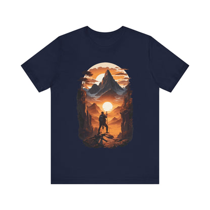 Adventure Hiking T-Shirt,  Hiking Design 01, Outdoors, Mountain Hike T-Shirt