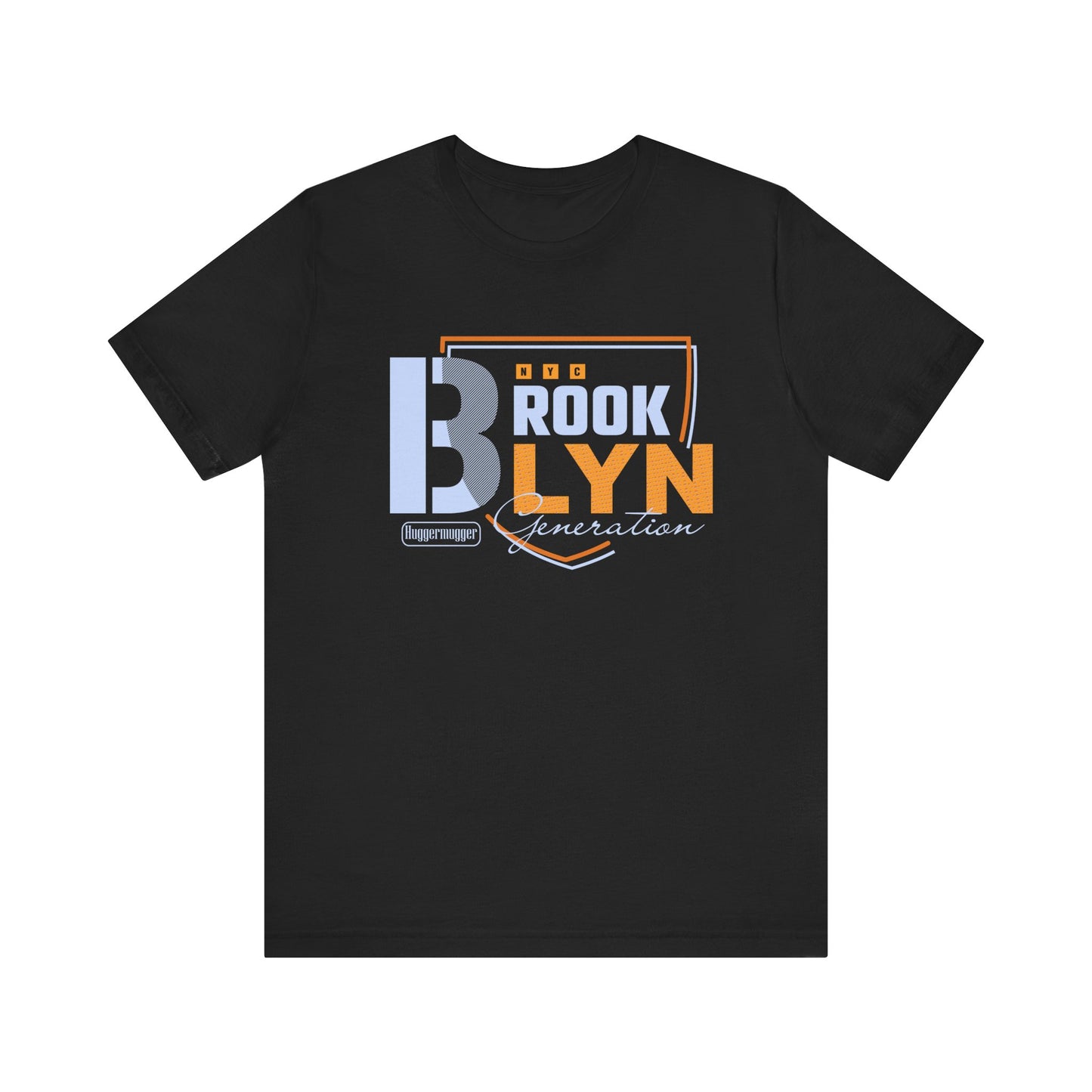 Brooklyn Generation By Huggermugger T-Shirt, Typography T-Shirt, Huggermugger, Brooklyn T-Shirt, II