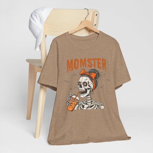 Momster T-Shirt, Halloween, Scary, Funny, Retro