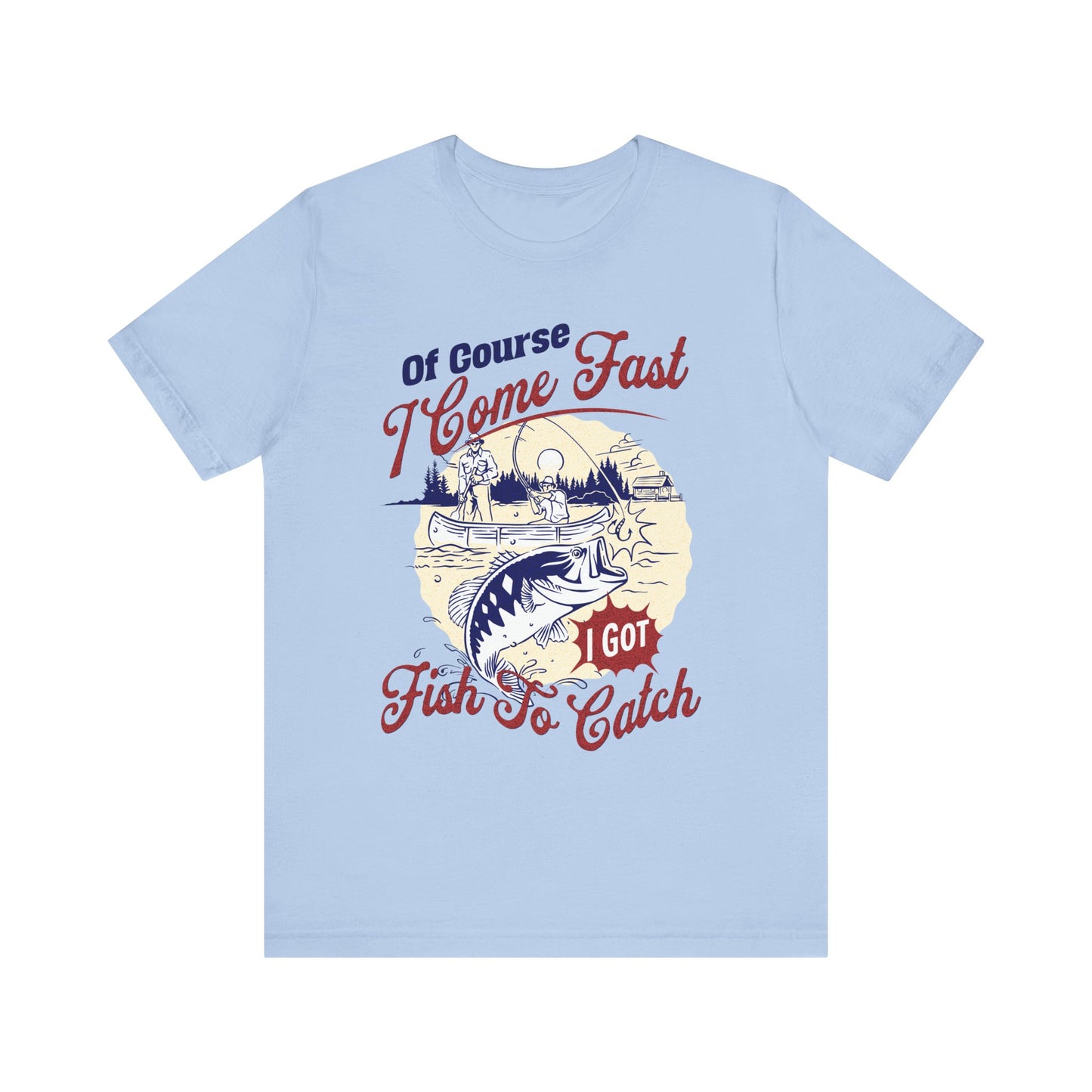 Fishing Of Course T-Shirt, Outdoors, Fishing T-Shirt, II