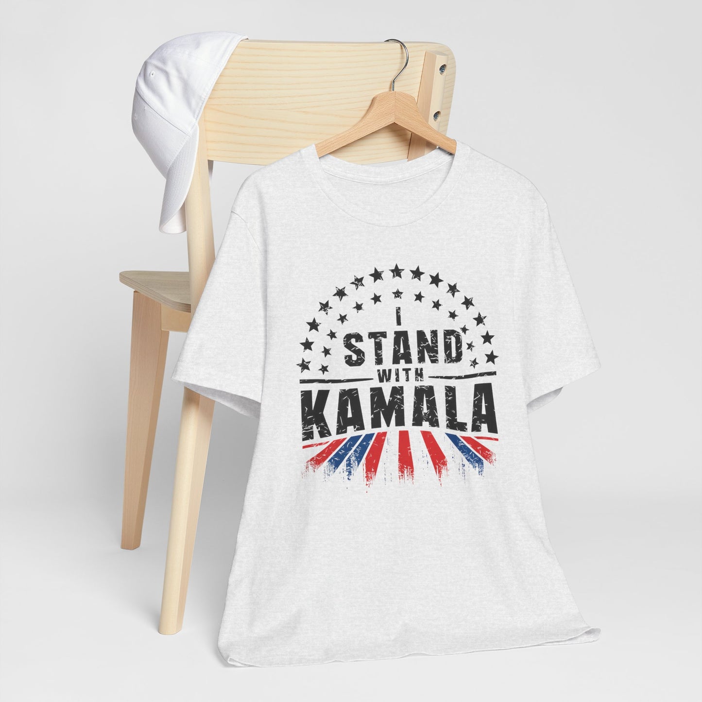 I Stand With Kamala T-Shirt, Politics, Vote, Election, Democrat