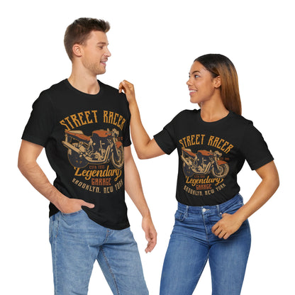 Street Racer Brooklyn New York T-Shirt, Motorcycle T-Shirt, Brooklyn MC, New York