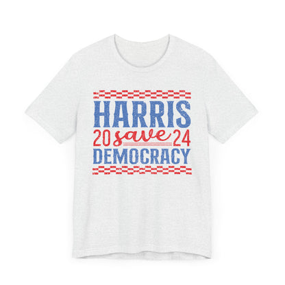 Harris 2024 Save Democracy T-Shirt, Politics, Vote, Election, Democrat