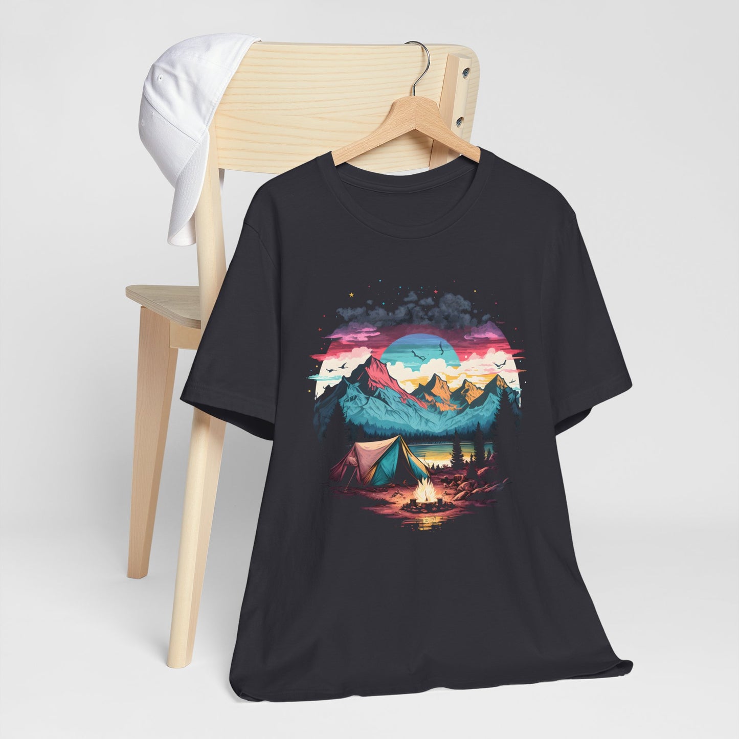 Camping T-Shirt, Adventure, Mountain T-Shirt