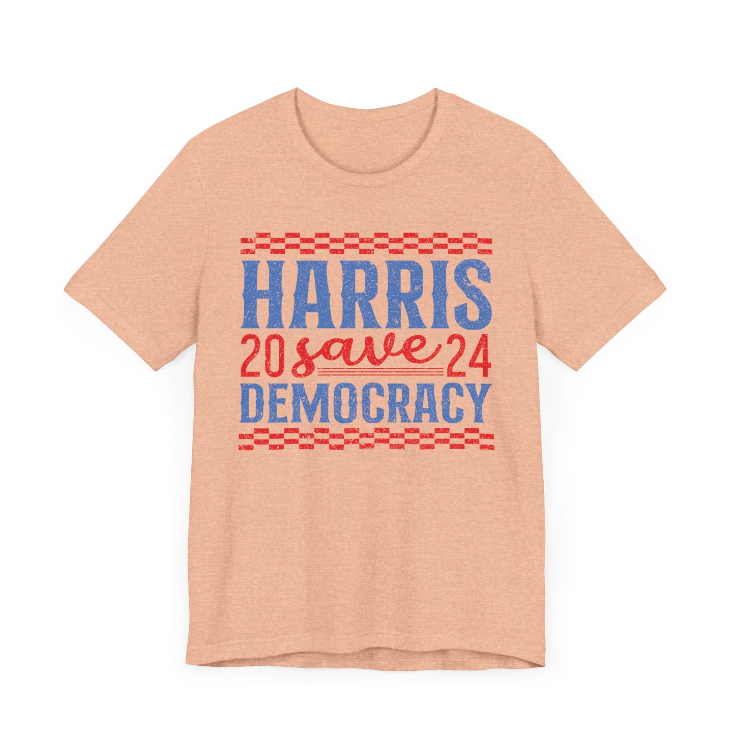 Harris 2024 Save Democracy T-Shirt, Politics, Vote, Election, Democrat