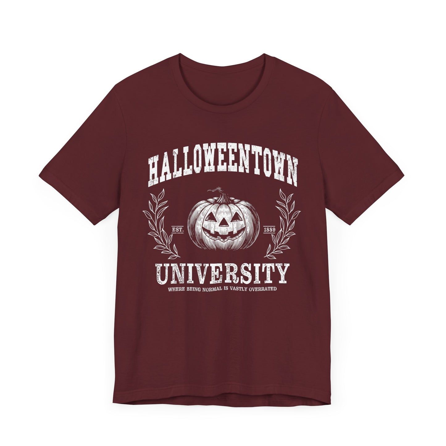 Halloween Town University T-Shirt, Halloween, Scary, Funny, Retro