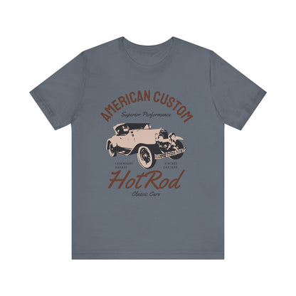 American Custom Hotrod T-Shirt, Hotrod T-Shirt, Custom Hotrod, American T-Shirt