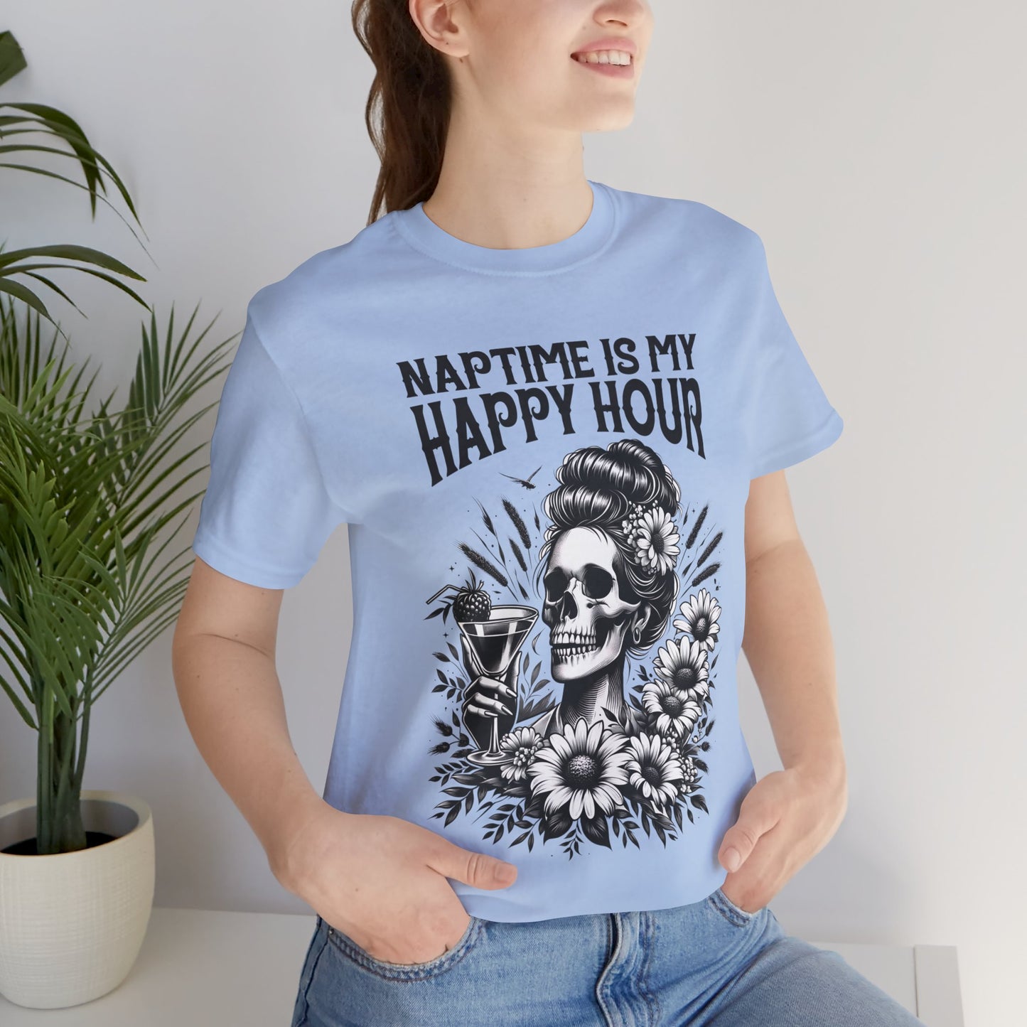 Naptime Is My Happy Hour T-Shirt, Mom, Funny, Mama T-Shirt