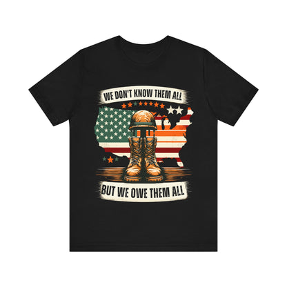 Army We Don't Know Them All T-Shirt, Army, Military T-Shirt