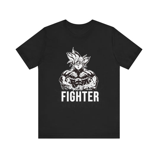 Anime Fighter Workout T-Shirt, Gym, Fitness, Bodybuilding T-Shirt, II