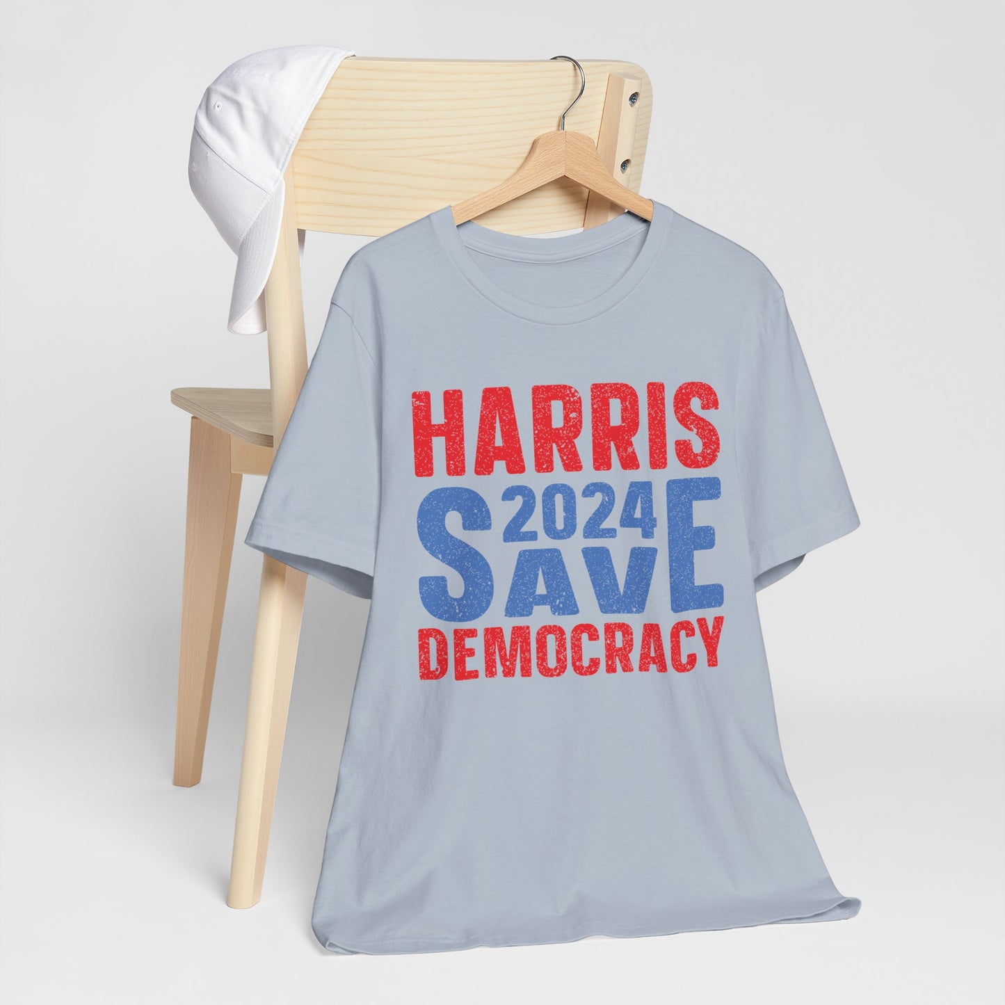 Harris 2024 Save Democracy T-Shirt, Politics, Vote, Election, Democrat