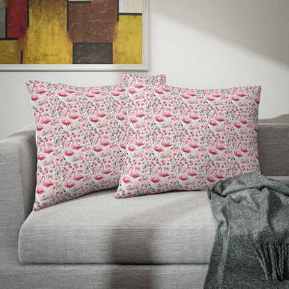 Pink Flamingo pattern 01 Pillow Sham