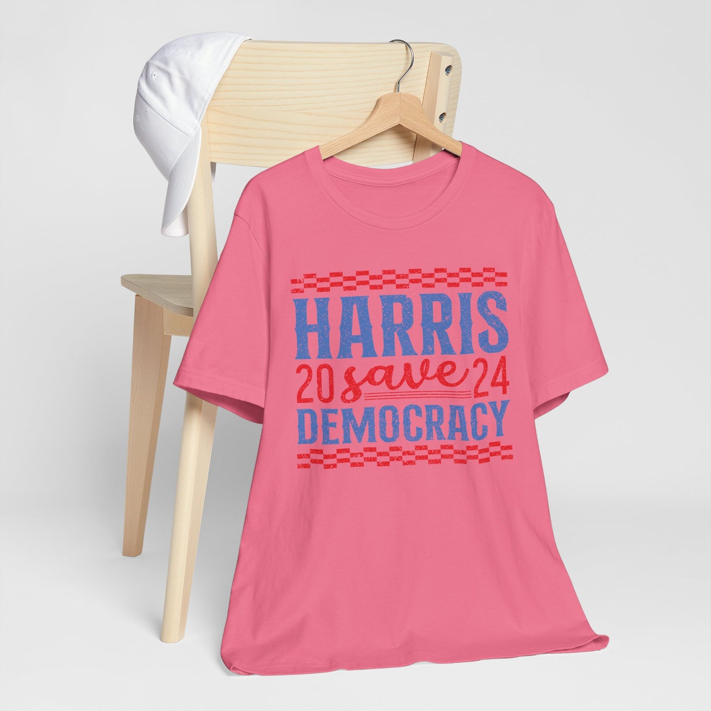 Harris 2024 Save Democracy T-Shirt, Politics, Vote, Election, Democrat