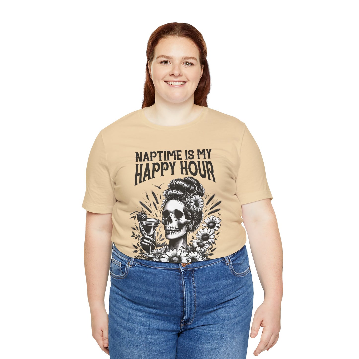 Naptime Is My Happy Hour T-Shirt, Mom, Funny, Mama T-Shirt