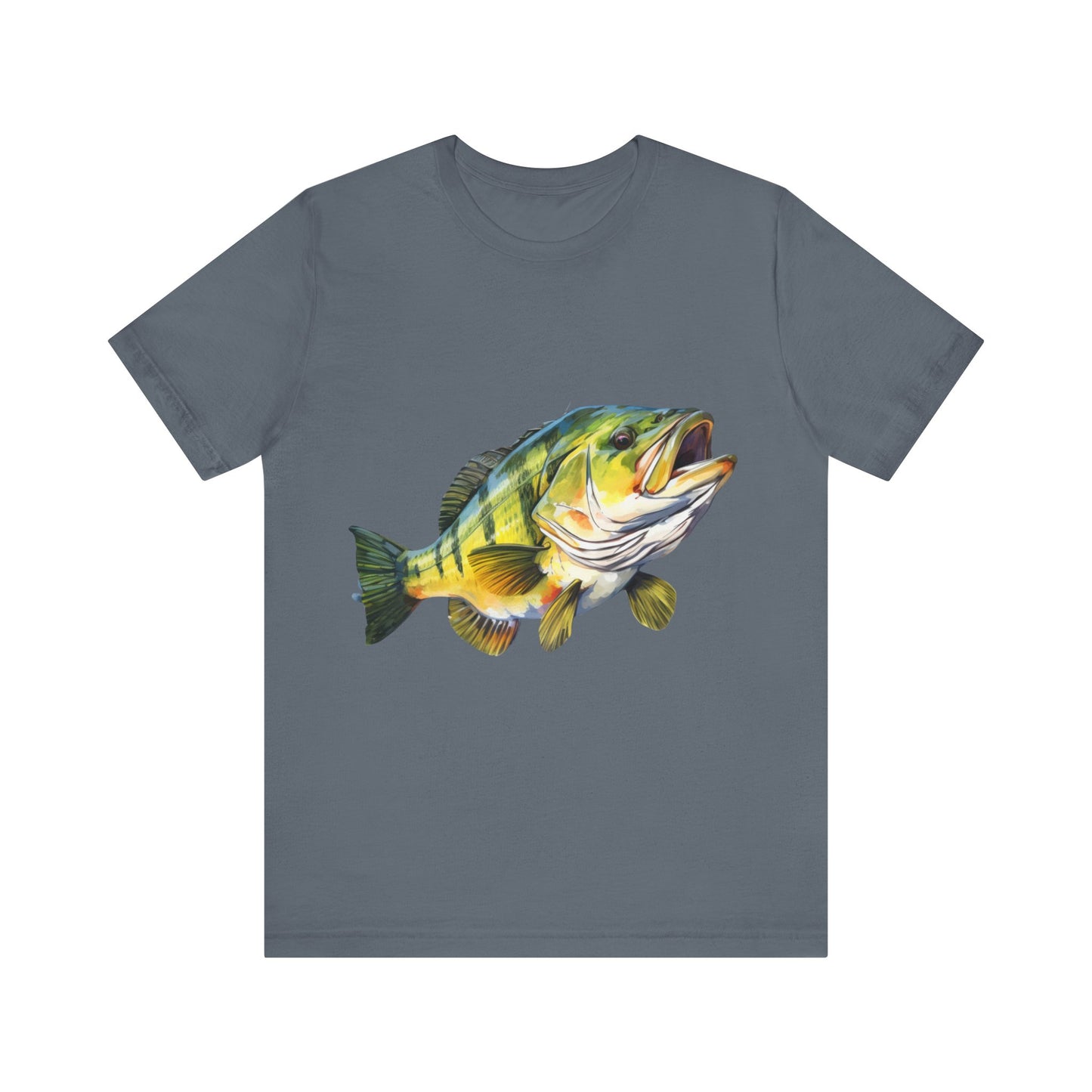 Big Bass T-Shirt, Fishing, Bass Design, Bass T-Shirt