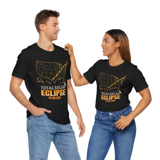 Total Solar Eclipse USA T-Shirt, Eclipse, Solar Eclipse, USA Path, Eclipse T-Shirt