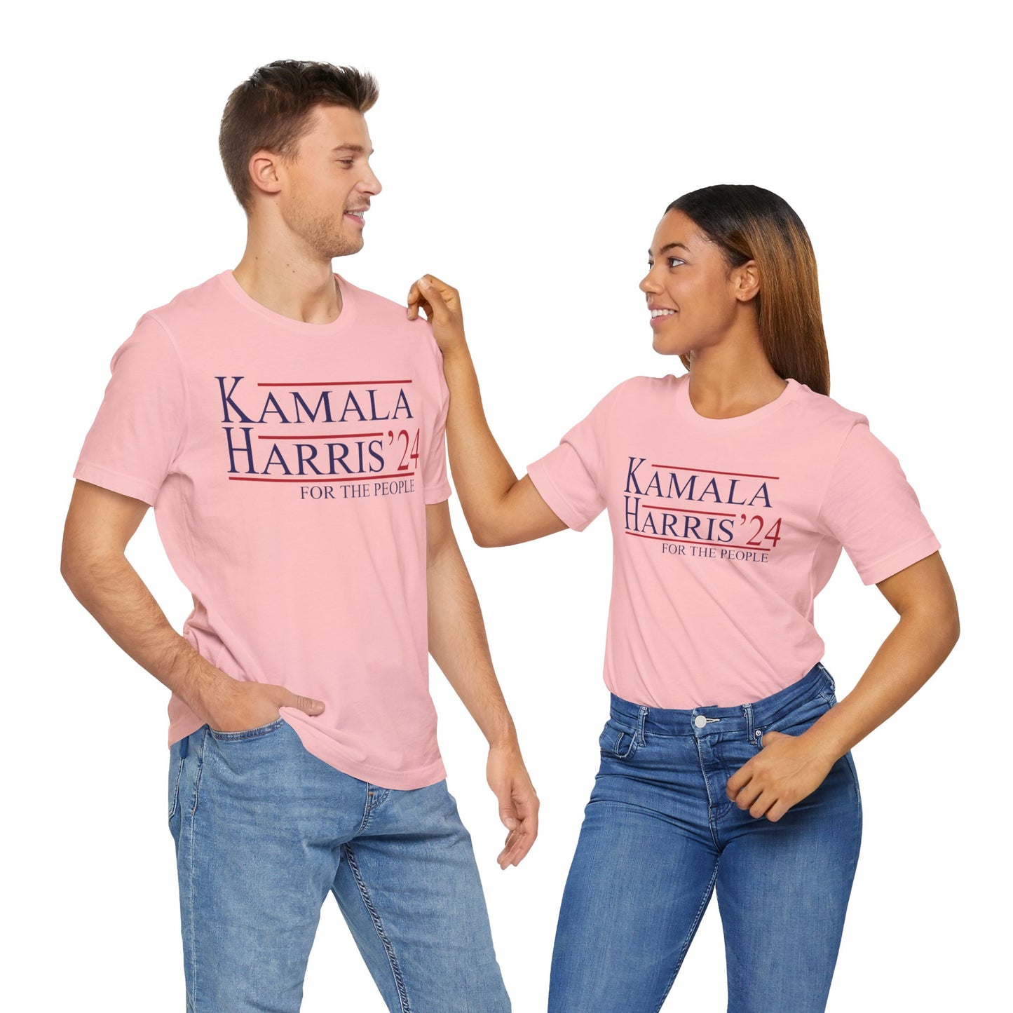 Kamala Harris '24 for The People T-Shirt, Politics, Vote, Election, Democrat