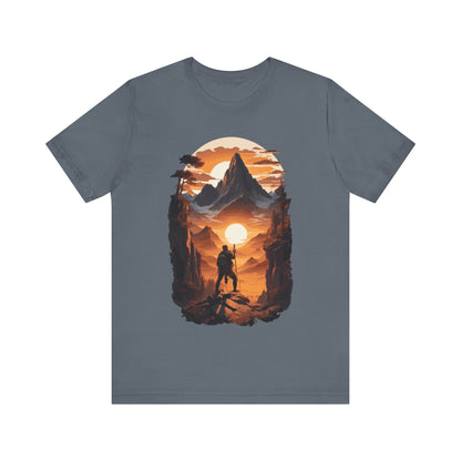 Adventure Hiking T-Shirt,  Hiking Design 01, Outdoors, Mountain Hike T-Shirt