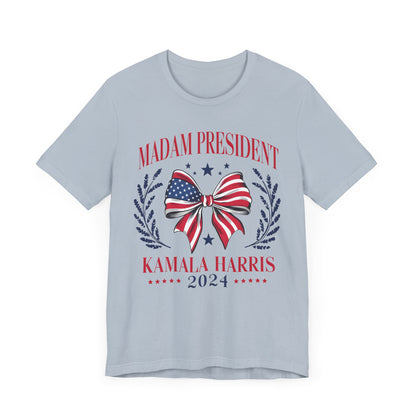 Madam President Kamala Harris 2024 T-Shirt, Politics, Vote, Election, Democrat