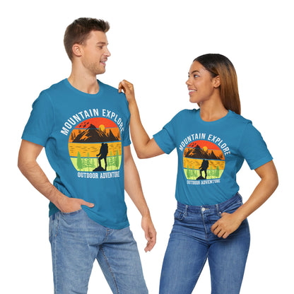 Mountain Explore T-Shirt, Adventure, Hiking T-Shirt