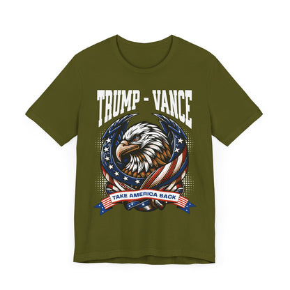 Trump, Vance Take America Back T-Shirt, Politics, Vote, Election, Republican