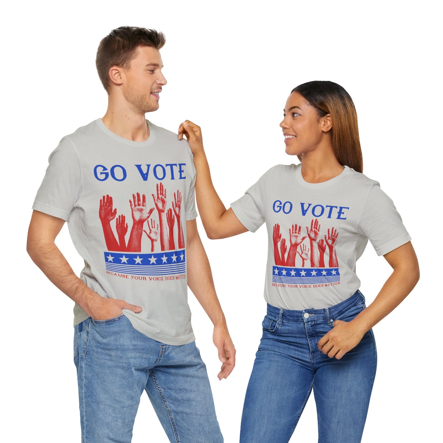 Go Vote T-Shirt, Politics, Vote, Election, Democrat