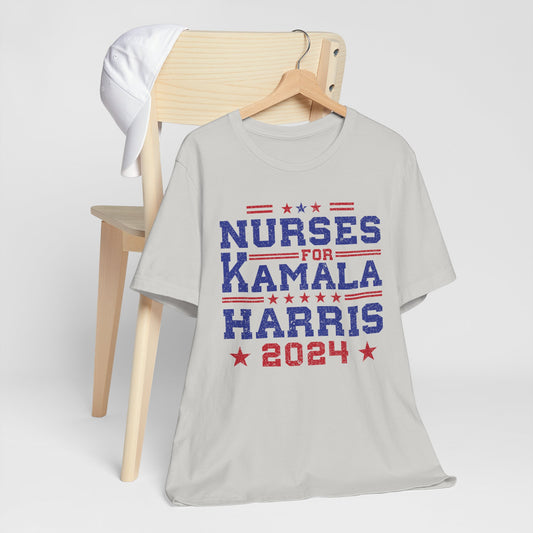 Nurses For Kamala Harris 2024 T-Shirt, Politics, Vote, Election, Democrat