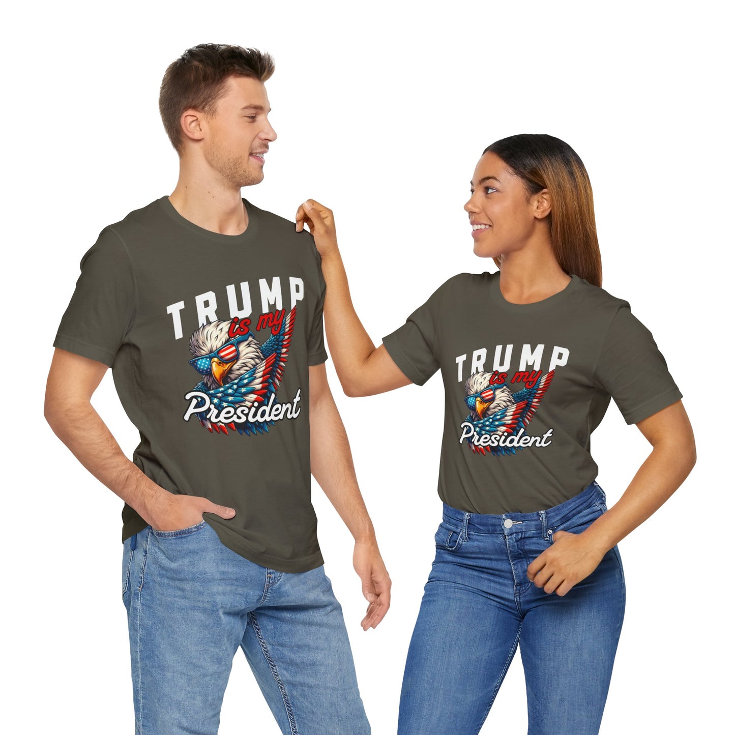 Trump Is My President T-Shirt, Politics, Vote, Election, Republican