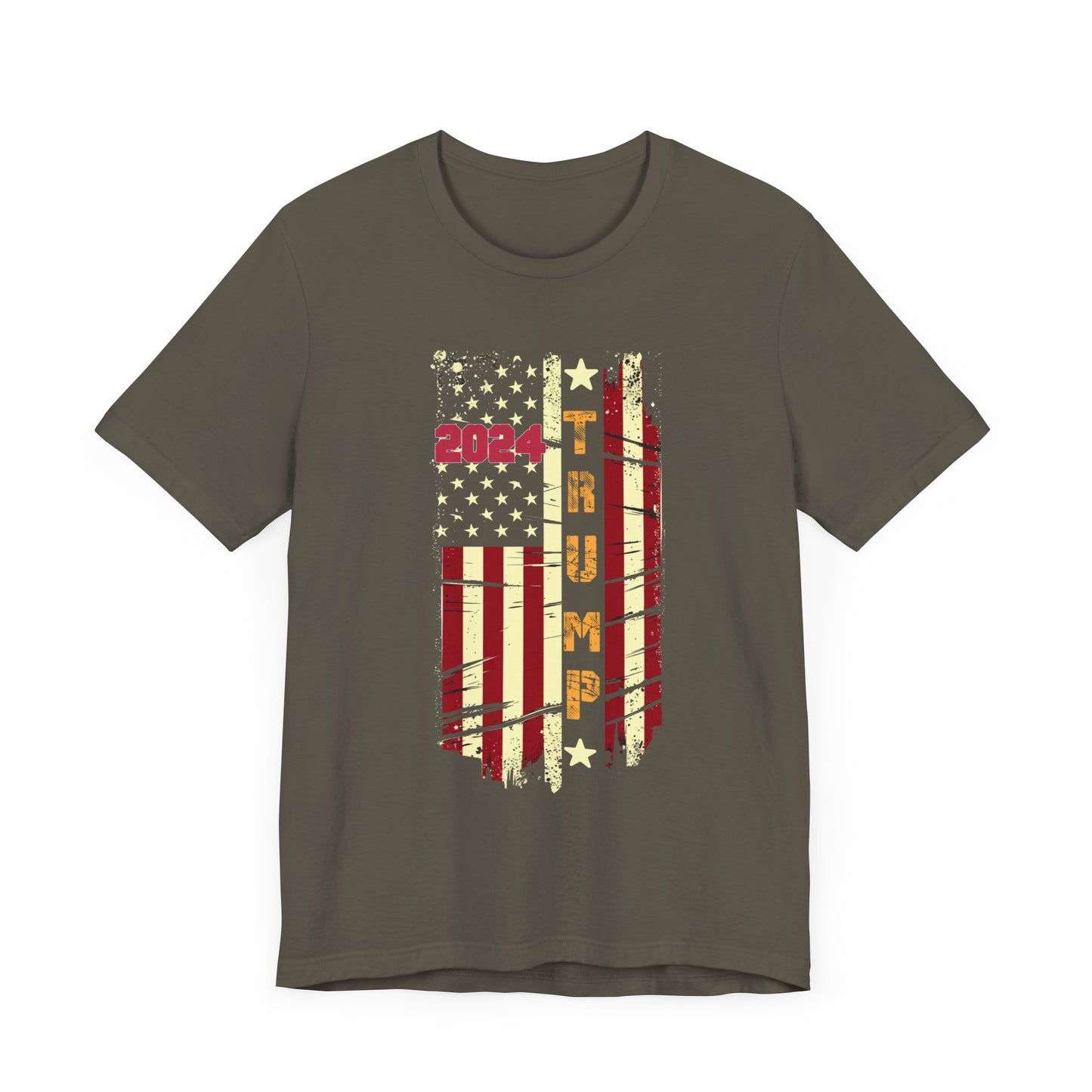 Trump 2024 Flag T-Shirt, Politics, Vote, Election, Republican