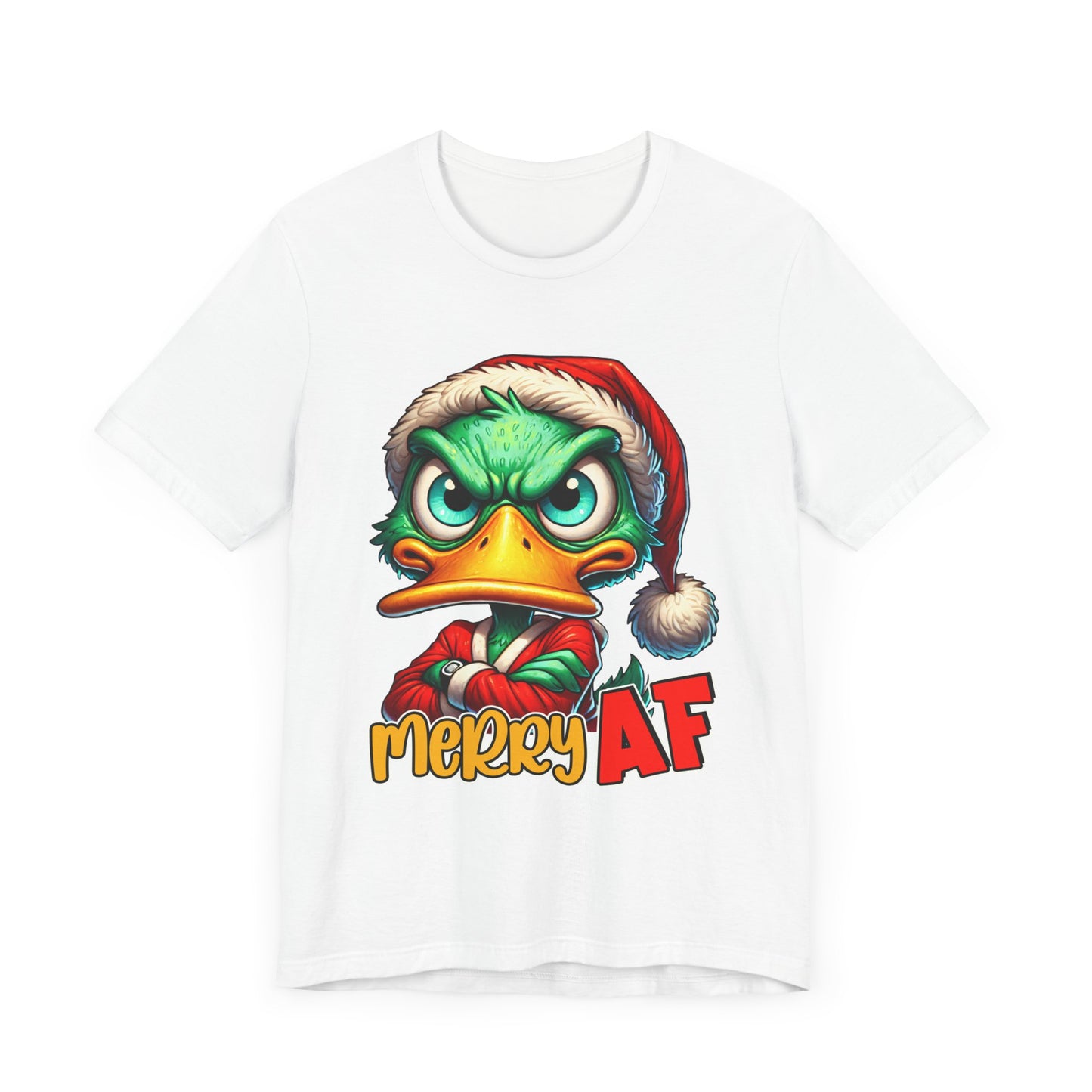 Christmas Grumpy Duck T-Shirt, Duck, Christmas, Funny, Sarcastic