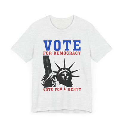 Vote For Democracy T-Shirt, Politics, Vote, Election, Democrat