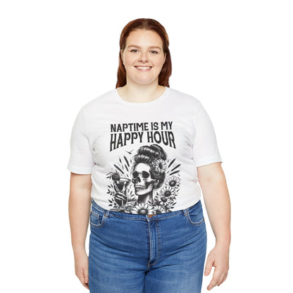 Naptime Is My Happy Hour T-Shirt, Mom, Funny, Mama T-Shirt