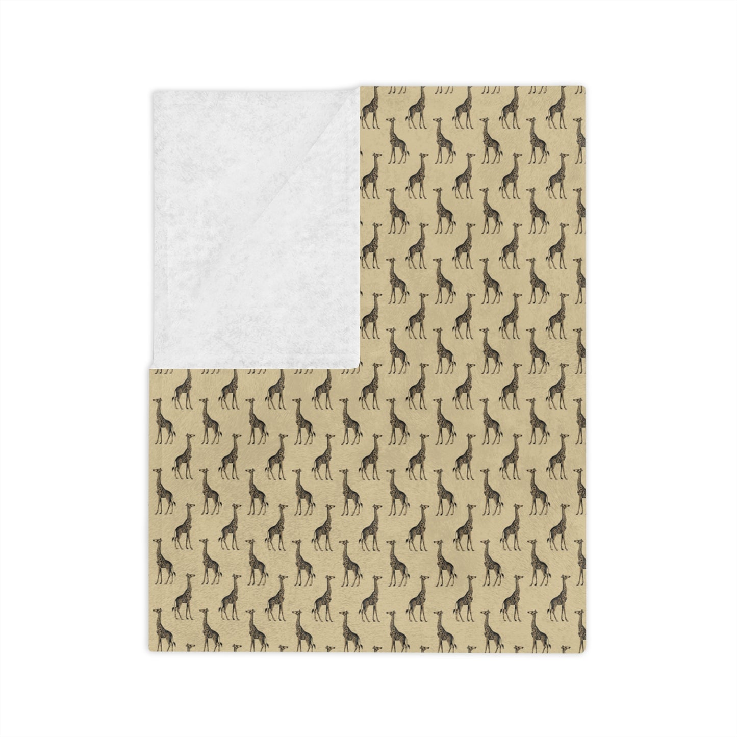 Safari Giraffe Microfiber Blanket