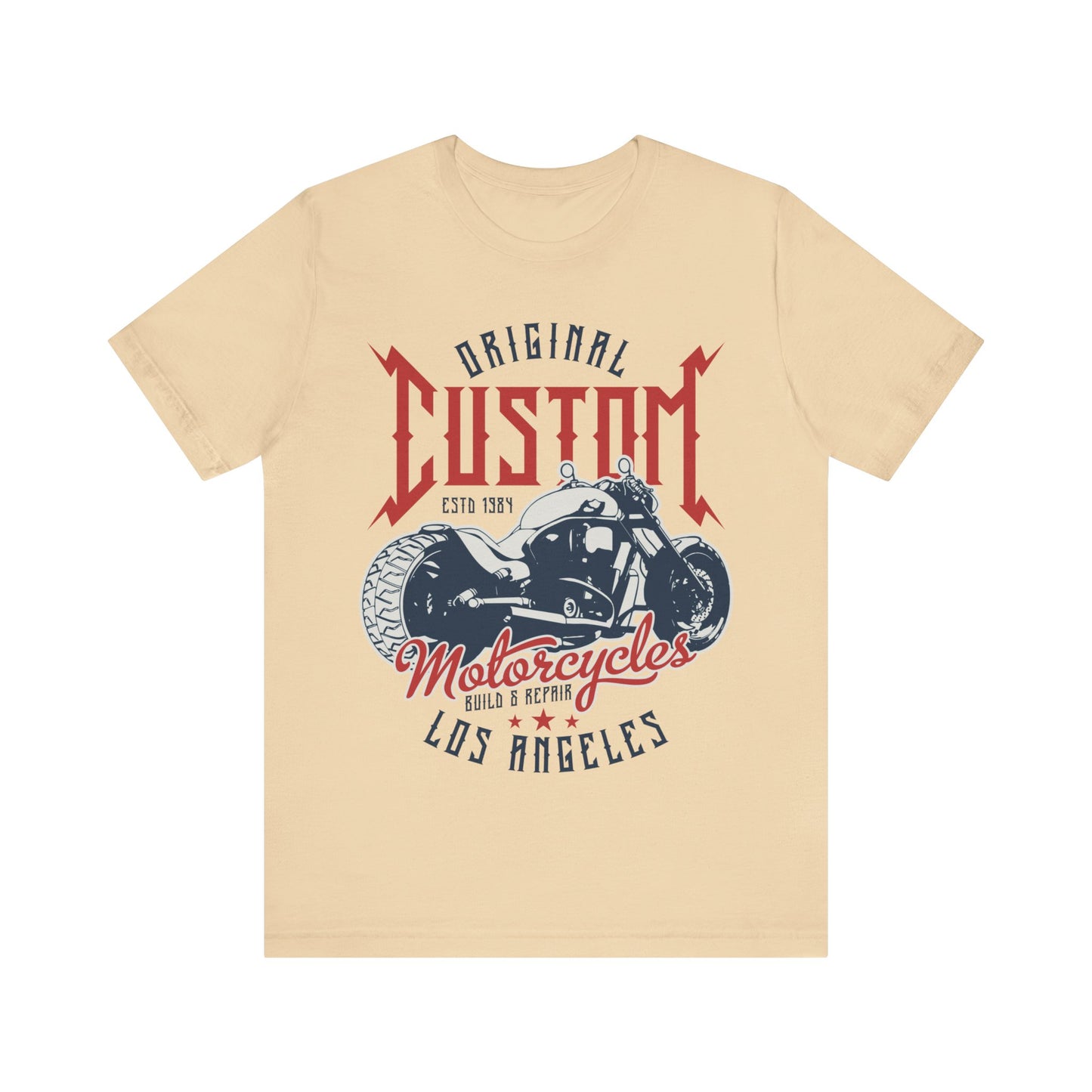 Original Custom Motorcycles Los Angles T-Shirt, Bikers T-Shirt, Los Angeles T-Shirt