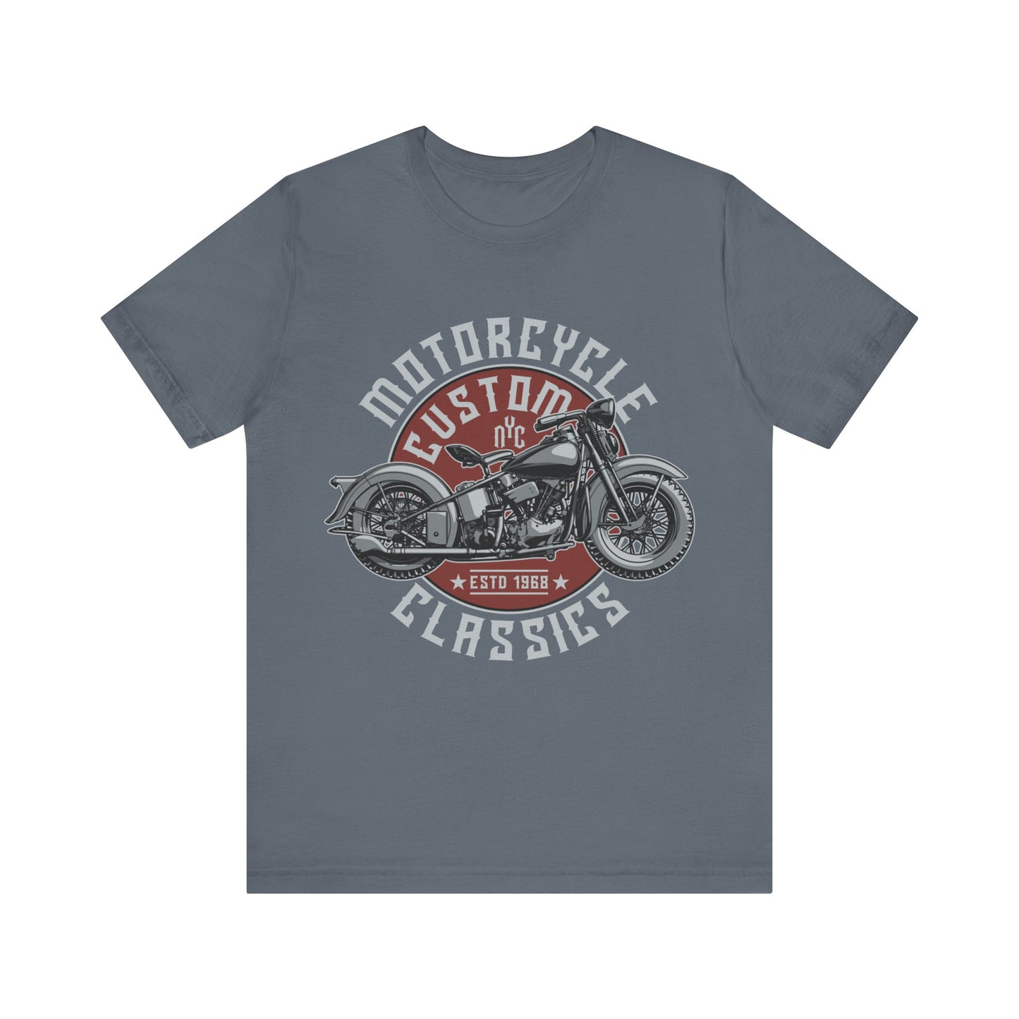 Custom Motorcycle Classics T-Shirt, MC, Motorcycle, Bikers T-Shirt