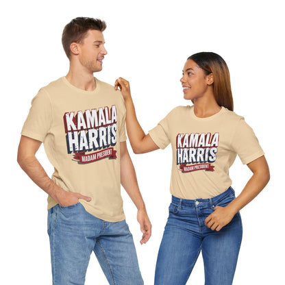 Kamala Harris Madam President T-Shirt, Politics, Vote, Election, Democrat