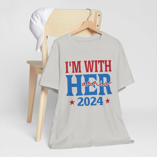 I'm With Her Harris 2024 T-Shirt, Politics, Vote, Election, Democrat