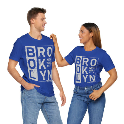 Brooklyn By Huggermugger T-Shirt, Typography T-Shirt, Huggermugger, Brooklyn T-Shirt