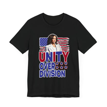 Kamala Harris Unity Over Division T-Shirt, Politics, Vote, Election, Democrat