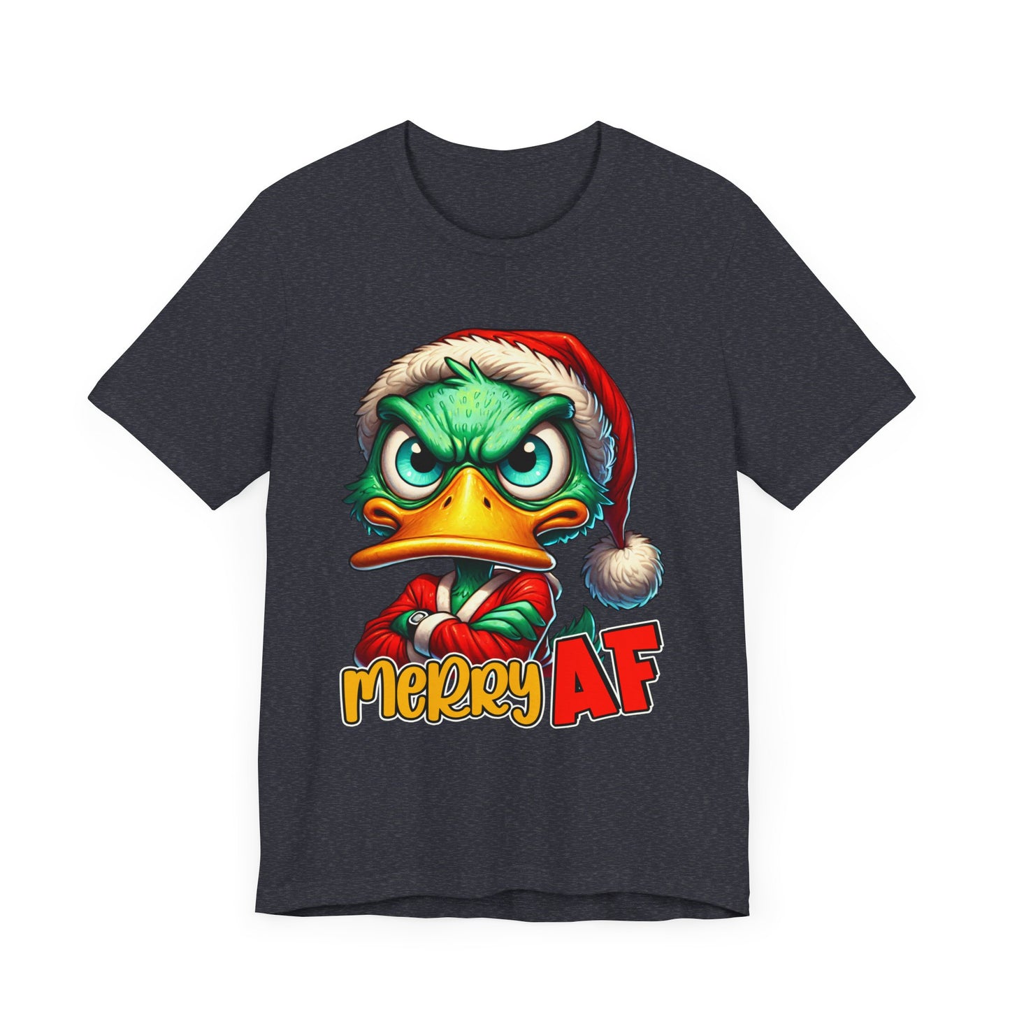 Christmas Grumpy Duck T-Shirt, Duck, Christmas, Funny, Sarcastic