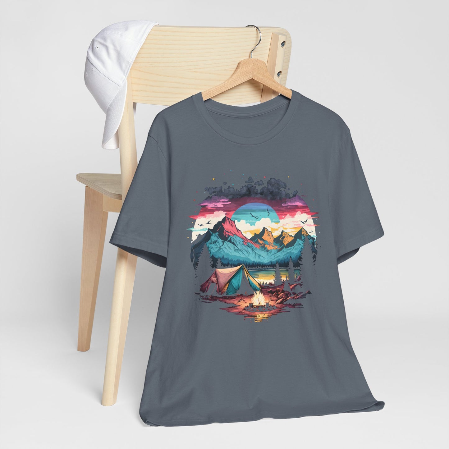 Camping T-Shirt, Adventure, Mountain T-Shirt