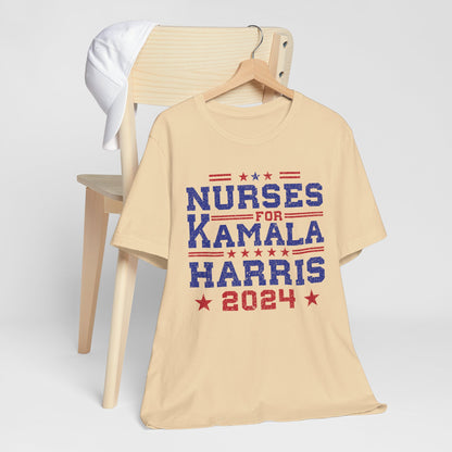 Nurses For Kamala Harris 2024 T-Shirt, Politics, Vote, Election, Democrat