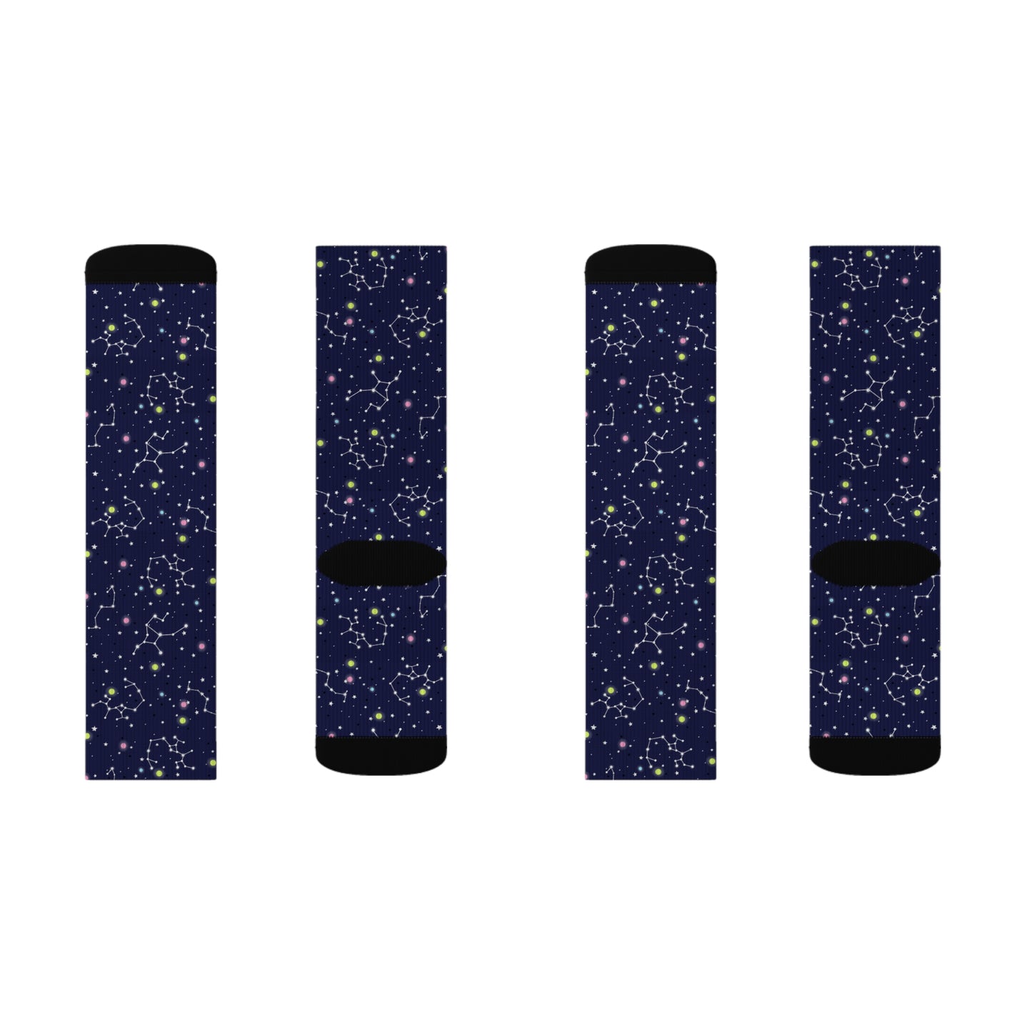 Outer Space Constellation Socks