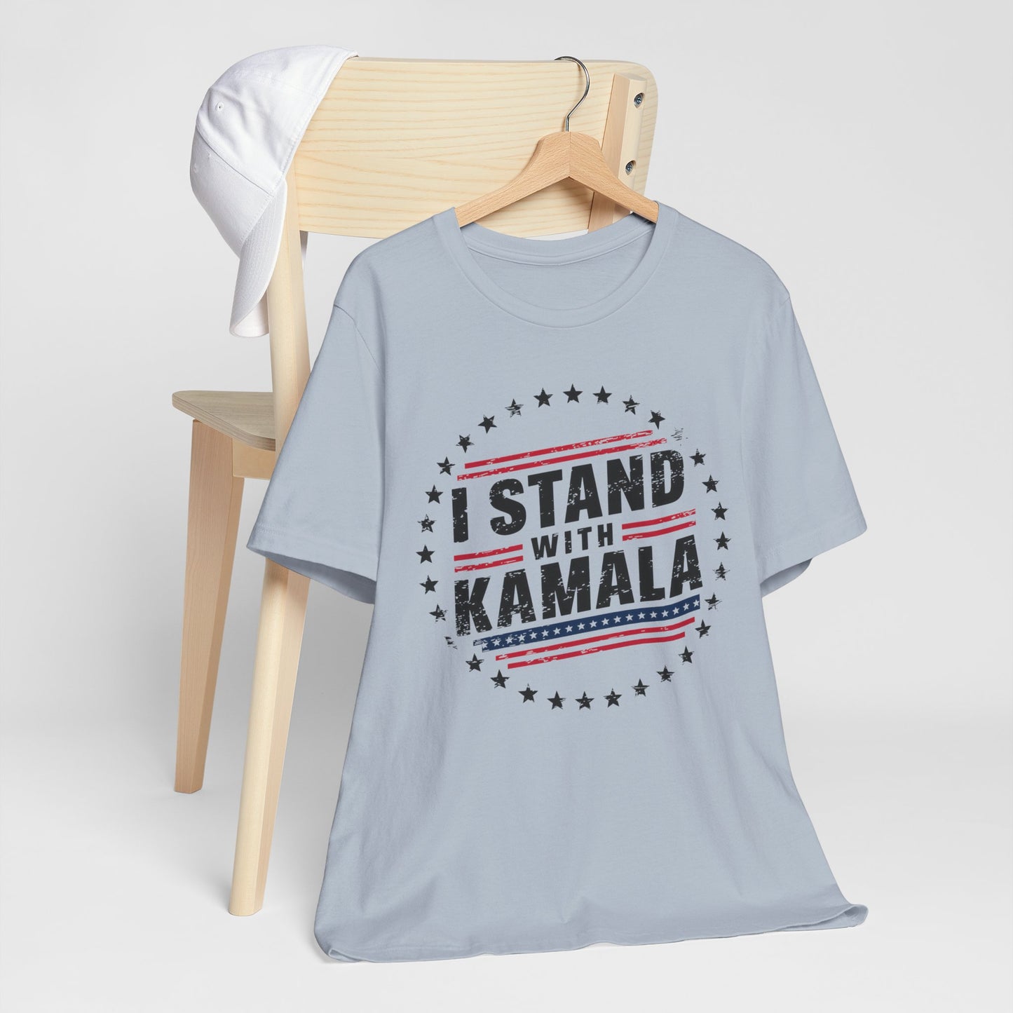 I Stand With Kamala T-Shirt, Politics, Vote, Election, Democrat