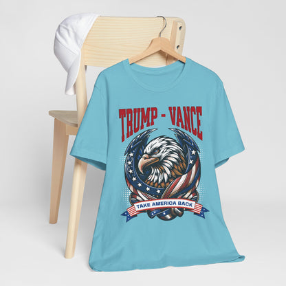 Trump, Vance Take America Back T-Shirt, Politics, Vote, Election, Republican