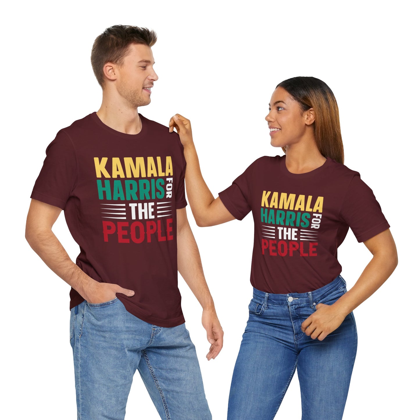 Kamala Harris For The People T-Shirt, Politics, Vote, Election, Democrat