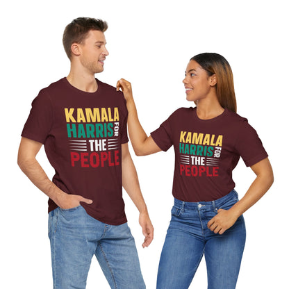 Kamala Harris For The People T-Shirt, Politics, Vote, Election, Democrat